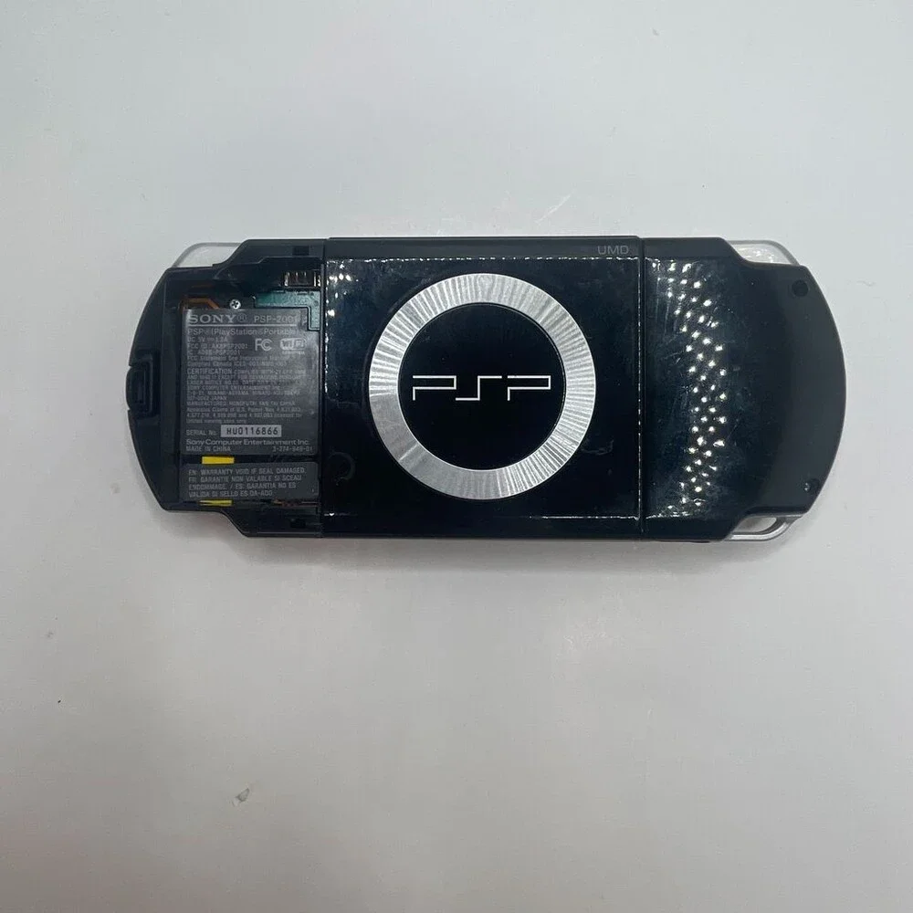 Black Sony PlayStation Portable PSP-2001 Handheld Game System Only *FOR PARTS*